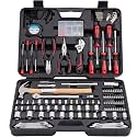 MECHMAX 245-Piece Mechanics Tool Set and Socket Wrench Kit