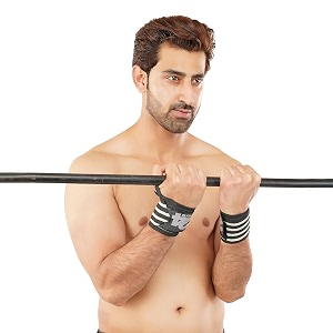 wrist supporter for gym wrist band for gym workout gym wrist support for men amp women with thumb loop straps