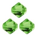 24pcs Adabele Austrian 8mm Faceted Bicone Crystal Beads Fern Green Compatible with Swarovski Crystals 5301/5328