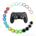 24pcs Joystick Grip for Ps5 Ps4 Controller, Silicone Thumb Grips Caps Cover Analog Stick for PlayStation 5, PlayStation 4 Controller, Xbox 360, Xbox One Controller