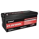 24V 100Ah LiFePO4 Battery Built-in 100A BMS