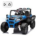 24V 2-Seater Kids Ride On Car Electric Off-Road UTV for Kids, Blue