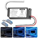 24V Dimmable LED Driver 60W, UL&amp;FCC Listed Class 2 Triac ELV/MLV Dimmable Transformer 120V to DC 24 Volt Compatible with Lutron &amp; Leviton Switches 60 Watt Power Supply for LED Strip Light