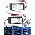 24V Dimmable LED Driver 60W,UL&amp;FCC Listed Class 2 Triac 2 Pack