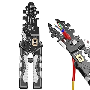 25 in 1 multifunction wire strippers cutter electricals multifunctional hand tool for cable stripper tools  professional electrician pliers tools for cuttingstrippingshearingclamping