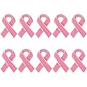 25/50/100/500pcs Breast Cancer Pins - Bulk Pink Ribbon Pins for Breast Cancer Awareness - Perfect for Support Groups, Events, Promotional Gift-Giving and Fundraising