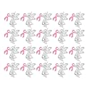 25/50/100/500pcs Breast Cancer Pins - Bulk Pink Ribbon Pins for Breast Cancer Awareness - Perfect for Support Groups, Events, Promotional Gift-Giving and Fundraising