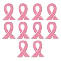 25/50/100/500pcs Breast Cancer Pins - Bulk Pink Ribbon Pins for Breast Cancer Awareness - Perfect for Support Groups, Events, Promotional Gift-Giving and Fundraising
