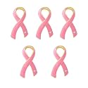 25/50/100/500pcs Breast Cancer Pins - Bulk Pink Ribbon Pins for Breast Cancer Awareness - Perfect for Support Groups, Events, Promotional Gift-Giving and Fundraising