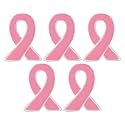 25/50/100/500pcs Breast Cancer Pins - Bulk Pink Ribbon Pins for Breast Cancer Awareness - Perfect for Support Groups, Events, Promotional Gift-Giving and Fundraising
