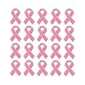 25/50/100/500pcs Breast Cancer Pins - Bulk Pink Ribbon Pins for Breast Cancer Awareness - Perfect for Support Groups, Events, Promotional Gift-Giving and Fundraising