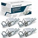 25 Amp Heavy-Duty Alligator Test Clips Electrical 4 Pack
