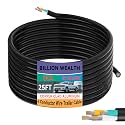 25 FT 14 Gauge 4 Conductor Trailer Wire CCA 4 Way Trailer Light Wire