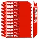 25 Pack 6 Inch 20/24TPI Reciprocating Saw Blades for Diablo Sawzall Blades