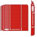 25 Pack 9 in 14/18 TPI Bi-Metal Reciprocating Saw Blades with Organizer Carbide Alloy Steel for Automobile Dismantling Metal Steel Cutting Non-Stick Coated for Less Heat for 1/16-5/16 Medium Metals