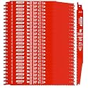 25 Pack 9 Inch 8/14TPI Reciprocating Saw Blades for Diablo Sawzall Blades
