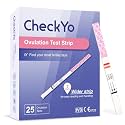 [25 Pack] Ovulation Test Strips: Ovulation Predictor Kit Home Finding Most Feritile Days-Accurate & Reliable for Women