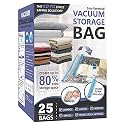 Vacuum Storage Bags with Hand Pump, Vacuum Seal Space Saver Bags,25 Combo