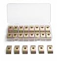 25 Pcs M6 Half Moon Washers, Furniture Connector Hardware Bed Frame Repair