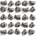 25 PCS Rock Climbing Holds - Rock Climbing Wall for Indoor and Outdoor - Bolt On Climbing Holds - Mutil Size - Does Not Includes Mounting Hardware, Made in USA