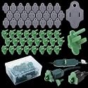25 Sets Green Christmas Light Weatherproof Gaskets and Plug Covers