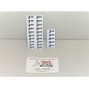 (25) Snack Vending Machine $3.00 / $3.25 Price Labels