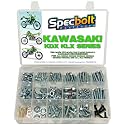 250pc Specbolt Kawasaki KDX Two Stroke Bolt Kit for Maintenance & Restoration of Dirtbike OEM Spec Fastener KDX80 KDX125 KDX175 KDX200 KDX220 KDX250 & KDX450