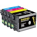 252XL 252 Ink Cartridges Remanufactured for Epson 252XL Ink Cartridge 252 XL T252XL T252 Combo Pack use for Workforce WF-7110 WF-7720 WF-7710 WF-3620 WF-3640 (Black Cyan Magenta Yellow, 4 Pack)