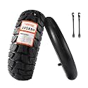 255x80 Scooter Tire Off Road,10in Electric Scooter Tire with Inner Tube Replacement Thickened Pneumatic Tyres for 10 inch 80/65-6 10x3.0 Electric car Scooter