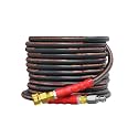 25FT Pressure Washer Hose 3/8" 4800PSI Kink Resistant