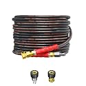 25FT Pressure Washer Hose 4200PSI Kink Resistant Steel Wire Braided