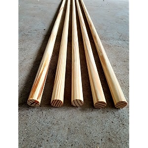 25mm 5 feet wood stick wooden dowel rod premiume quality for wall hanging macram plant hanger tapestries home dcor art amp craft diy projects