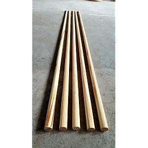 25mm 6 feet wooden stick wooden dowel rod smooth finish round wood stick premiume quality for wall hanging macram plant hanger tapestries home dcor art amp craft diy projects