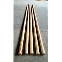 25mm 6 feet Wooden Stick Wooden Dowel Rod Smooth Finish Round Wood Stick Premiume Quality for Wall Hanging Macram� Plant Hanger Tapestries Home D�cor Art & Craft DIY Projects.