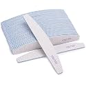 25Pcs 100/180 Grit Nail File Set - Double-Sided Emery Boards for Acrylic, Gel &amp; Natural Nails - Professional Nail Files