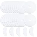 25PCS Cloth Dryer Exhaust Filter for Panda by Blutoget - Universal Dryer Lint Filter Cloth-Compatible for Panda Magic Chef Avant Sonya Dryer-20 Exhaust & 5 Air Intake Filter
