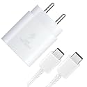 25W Samsung S23/S24/S21/S21FE Charger 25W Power Adapter with Cable for Super Fast Charging Compatible with Samsung S24/ S24 Plus/ S24 Ultra 5G/ S23/S23 Plus/ S23 Ultra/S23/S21 FE/ S25/ S25 Ultra.