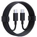 HANYCONY 25W USB C to C Fast Charging Cable – Compatible with Samsung Galaxy S23/S22/S21/21 FE/S20/ A34/ M14/M34/M54/M53 – Original Charging Speed (Black)