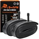 26" Heavy Duty Bike Tubes 26x1.75/1.95/2.0/2.1/2.125/2.25 (45/57-559)-2 PCS