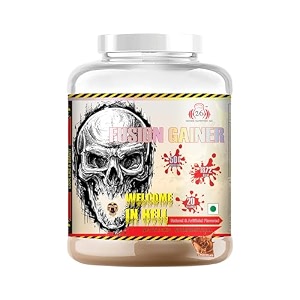 26 inches nutrition inc fusion gainer powder-3 kg  bulk gainer weight gainer chocolate