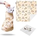 27.5" Large Cat Wrap for Nail Trimming Medicine Ear Cleaning Teeth Brushing