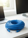 TERABYTE 27.50 METER CAT5/5E Ethernet Cable Network Cable Internet Cable RJ45 LAN Wire High Speed Patch Cable Computer Cord 27.5 m Patch Cable