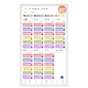 27 Inch Smart Digital Calendar, Wall Electronic Calendar, 1920 * 1080 IPS Full HD Touch Screen Display for Family Meal Planner Support - Seamless Scheduling