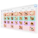 27" Digital Calendar Picture-Frame for-Wall-Planner – Touchscreen Electronic Calendar for Family Meal Schedules, No Subscription, Sync Online Cal, Chore Charts, Star Reward, Wall Mounted, Gift for Dad
