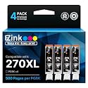 E-Z Ink Compatible for Canon PGI-270XL 270XL 270 XL Ink Cartridges, 4 PGBK