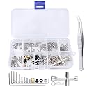 271pcs M1.4 RC Screw Kit Screws Assortment Set Hardware Fasteners for Axial SCX24 1/24 RC Crawler Deadbolt C10 Jeep AXI90081 AXI00001 AXI00002