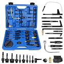 27PCS Transmission Fluid Filling Adapter Automatic Transmission Fluid Oil Filling Adapter, ATF Filler Adapter Set Transmission Fill Adapter Compatible with Nissan, VW, Audi, CVT, BMW, Benz