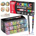 288 Colors Acrylic Paint Marker with Automatic Ink Control System