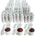 288 iFillCup Pods White, Fill Your Own Coffee 1 &amp; 5 Needle K Cup Brewers