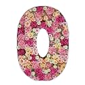 2FT DIY Mosaic Balloon Letter O Frame, Fillable Party Backdrop Decor